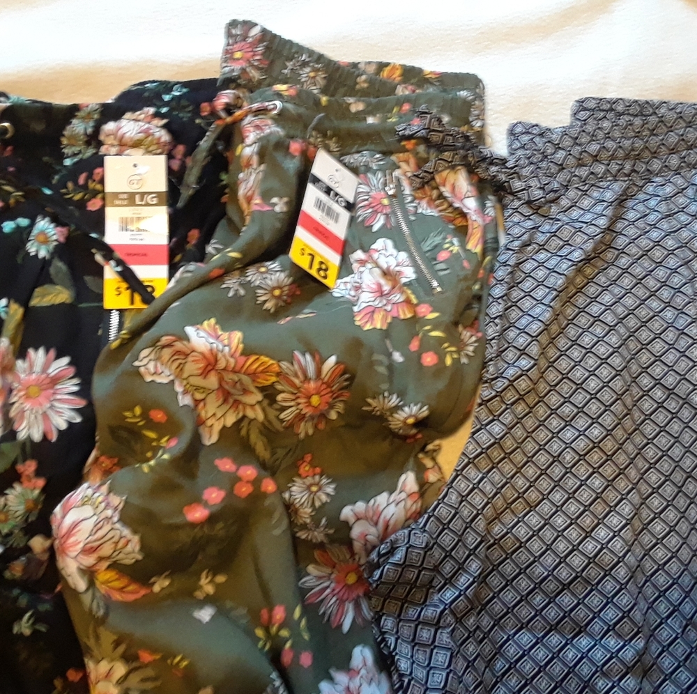 3 Pairs of brand new flowy comfy pants